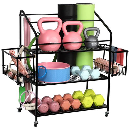 Weight Rack For Home Gym Storage Rack Workout Storage